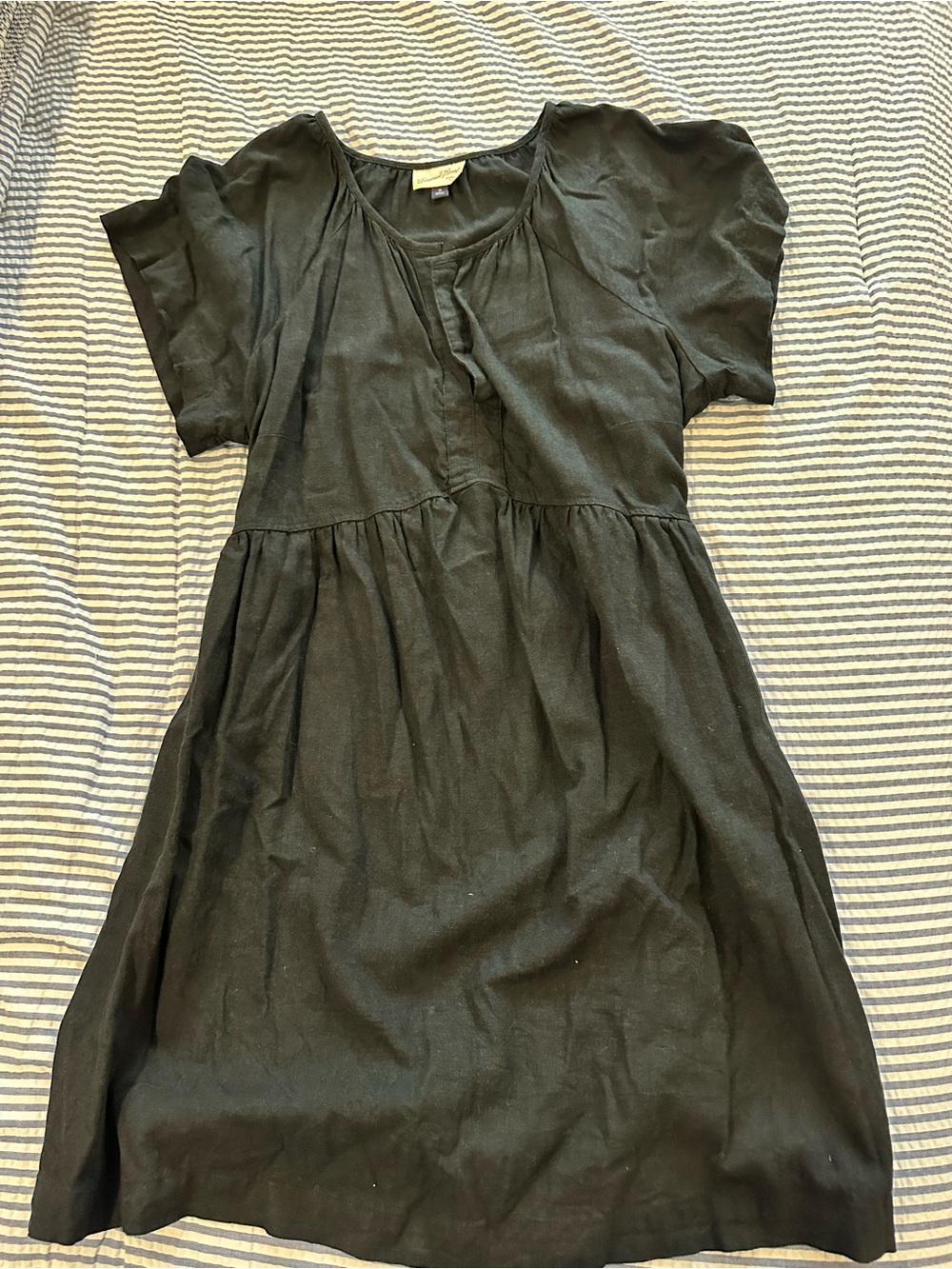 Universal Thread Black Linen Mini Dress
